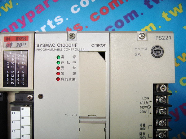 OMRON PLC SYSMAC C1000HF Deals - 裕益科技自動化設備可程式 OMRON PLC SYSMAC C1000HF Deals - 裕益科技自動化設備可程式